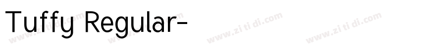 Tuffy Regular字体转换
